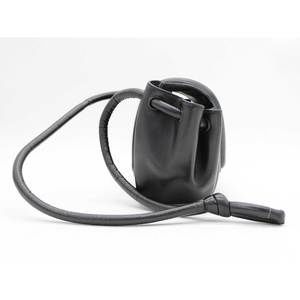 Bottega Veneta Small Shoulder Leather Black Beak Bag